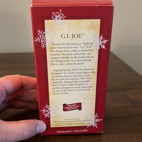 G.I. Joe Hallmark Ornament 2005 - Picture 3 of 8